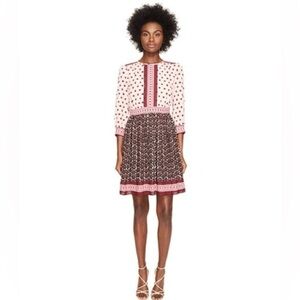 Kate Spade Pink Long Sleeve Dress
